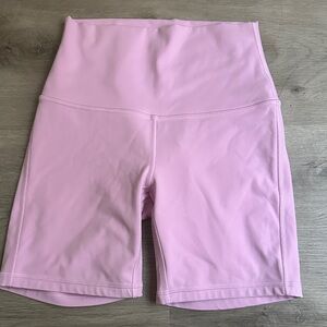 Lululemon Athletica Light Pink Athletic Shorts